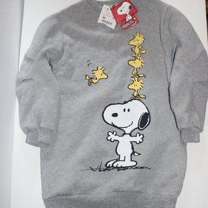 Zara Girls Peanuts Collection Sweatshirt Size 7